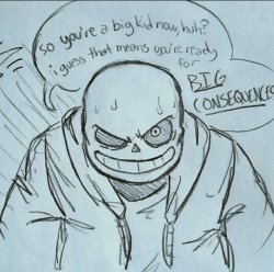 big consequences sans Meme Template