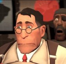 Shocked Medic Meme Template