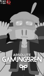 Absolute GamingBren (Black & White) Meme Template