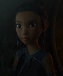 Young Raya Meme Template