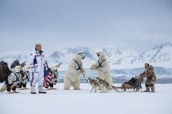 Donald Trump in Greenland Meme Template