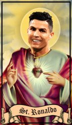 st. ronaldo Meme Template