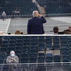 Trump and Hegseth organize a parade with an audience of one Meme Template