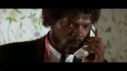 pulp fiction jules phone relieved Meme Template