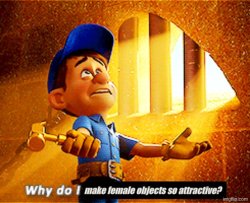 Why do I make female objects so attractive? Meme Template