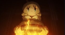 yuuri staring at book infront of fire Meme Template