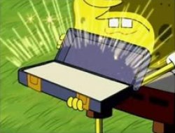 Spongebob Suitcase Meme Template