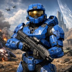 Caboose from red versus blue and Halo Meme Template