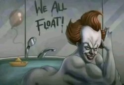 We all float Meme Template