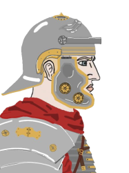 Roman Chad Meme Template