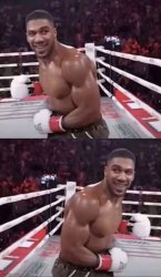 Anthony Joshua vs Anthony Joshua Meme Template