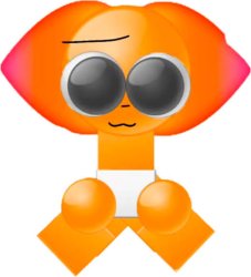 Emojicat Baby Orange Meme Template