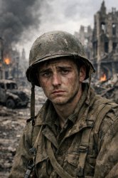 Sad soldier Meme Template