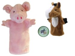 Pig and Horse Mexican Puppet Toys Meme Template