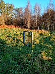 Gate in the middle of nothing Meme Template