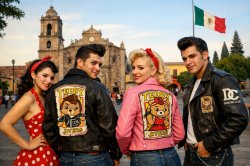 Rockabilly Meme Template