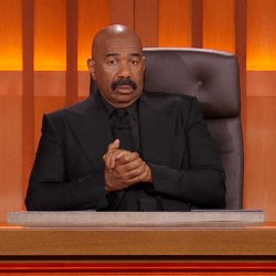Judge Steve HArvey Meme Template