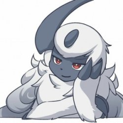 Absol chillin Meme Template
