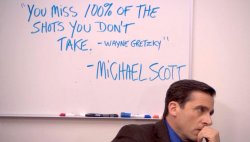 Office Gretzky Quote Meme Template