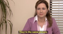 They’re the same picture comments section Meme Template