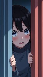 worried waifu Meme Template