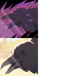 Ravenwood flipped Meme Template