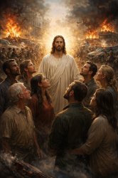 keep your eyes on Jesus Meme Template