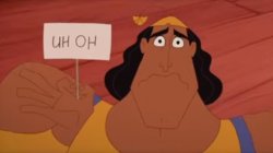 Kronk Uh Oh Meme Template