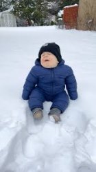 Baby in Snow Meme Template