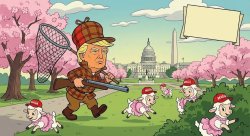 HUNTING LITTLE LAMBS Meme Template