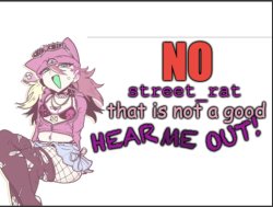NO STREET RAT Meme Template