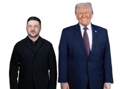 trump selenski Meme Template