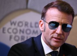 Emmanuel Macron Sunglasses Meme Template