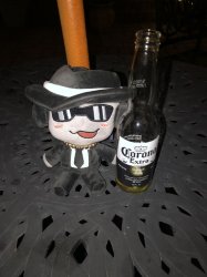 Alcoholic Chance Plushy Meme Template