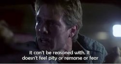 It can't be reasoned with Meme Template