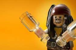 LEGO Why is the rum gone? Meme Template