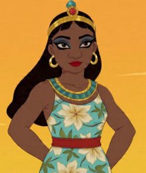 Lilo and Stitch OC - Cleopatra Meme Template