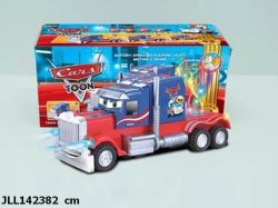 XiaoFeiXiang Toys Cars Toon Truck Knock Off Bump and Go Toys Meme Template