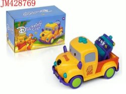 Diverting Toys Winnie the Pooh Knock Off Bump and Go Toys Meme Template