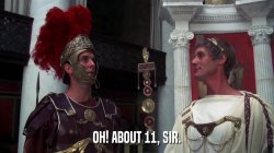 About 11, Sir. Meme Template