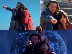 Mortal Kombat Pointing Out Thllin Meme Template