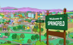 Welcome to Springfield sign Meme Template
