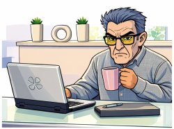 The Gen X Grouch Morning Coffee Meme Template