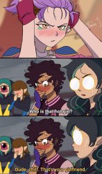 Dude, chill. That's your girlfriend. Meme Template