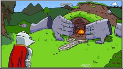 Grotto of secret entrances Meme Template