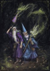 Mages high af Meme Template