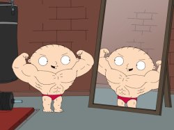 stewie steroids Meme Template