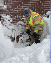 HVAC in the Snow Meme Template