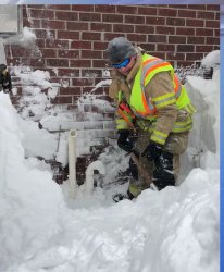 HVAC in the Snow Meme Template