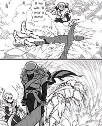 Epic revival of cross sans Meme Template